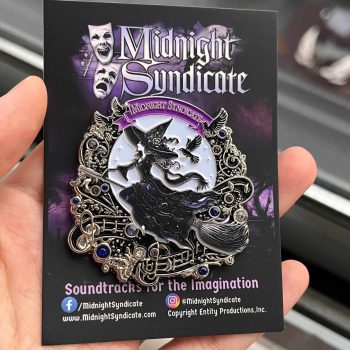 Midnight Syndicate Lenore Haverghast pin with backer card.