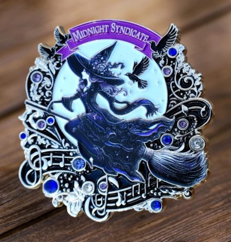 Midnight Syndicate Lenore Haverghast pin