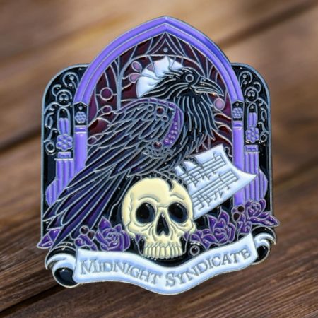 Midnight Syndicate Raven's Hollow pin